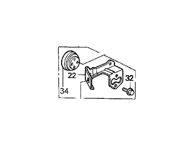 Acura 46993-SV4-000 Damper Assembly, Clutch