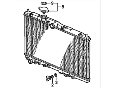 Acura CL Radiator - 19010-P8A-A51