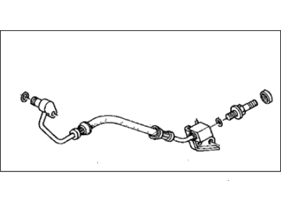 Acura 16722-P8A-A03 Hose B, Fuel Feed