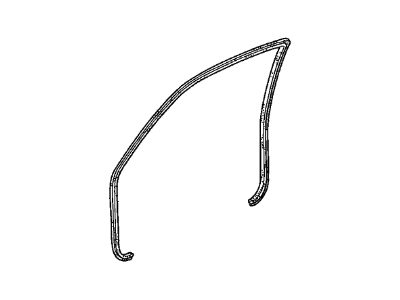 Acura CL Weather Strip - 72315-SV2-013ZE