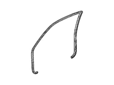 1997 Acura CL Weather Strip - 72315-SV2-013ZF