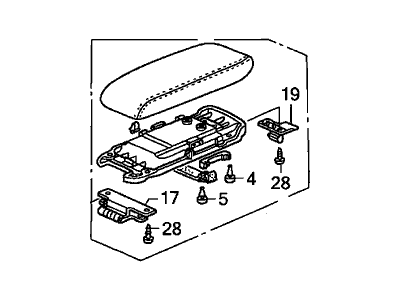 1998 Acura CL Arm Rest - 83405-SY8-A00ZA