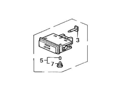 Acura 36775-SY8-A01 Switch Assembly, Cruise