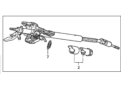 1998 Acura CL Steering Column - 53200-SS8-A01