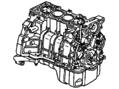 1998 Acura CL Engine - 10002-P6W-A02