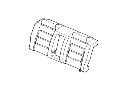 Acura 82122-SY8-A81 Pad & Frame, Rear Seat-Back