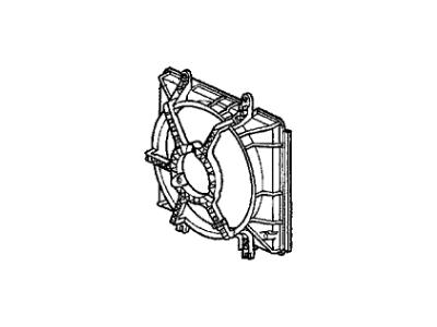 1999 Acura CL Fan Shroud - 19015-P6W-A01