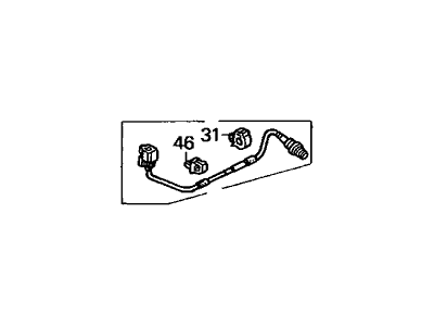 Acura CL Oxygen Sensor - 36532-P6W-A01