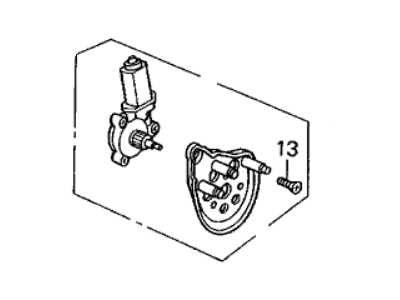 Acura CL Seat Motor - 81513-SS8-A01