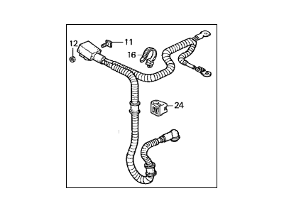 1997 Acura CL Battery Cable - 32410-SY8-A10