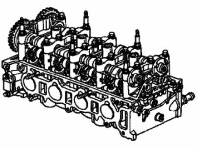 2002 Acura RSX Cylinder Head - 10003-PRB-A10