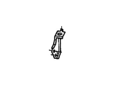 Acura 46436-S5A-900 Bracket A, Left Rear Brake Hose