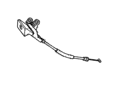 2010 Acura MDX Parking Brake Cable - 47220-STX-A03ZB