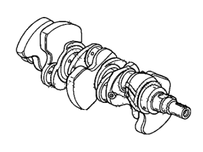 2012 Acura ZDX Crankshaft - 13310-RK2-A01