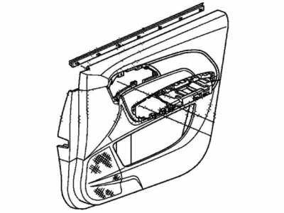 2010 Acura MDX Door Trim Panel - 83501-STX-A13ZG