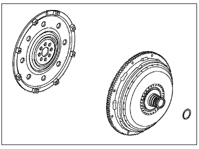 2007 Acura MDX Torque Converter - 26000-RYE-327