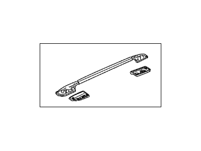 Acura 08L02-STX-200B2 Driver Side Roof Rail Assembly