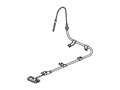 Acura MDX Parking Brake Cable - 47210-STX-A02