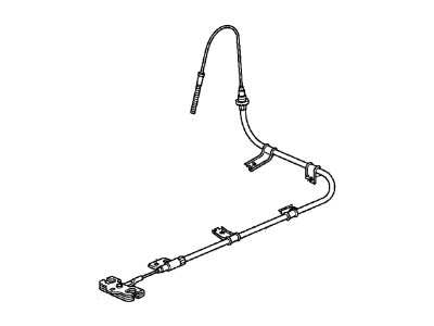 Acura 47210-STX-A02 Wire A, Parking Brake