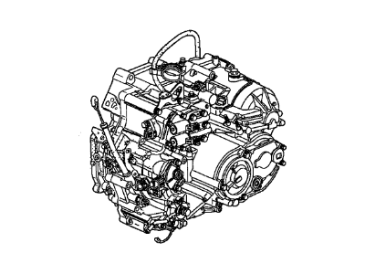 Acura 20021-RYF-A01 Transmission Assembly,Bare