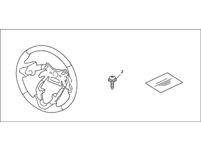 2008 Acura MDX Steering Wheel - 08U97-STX-210