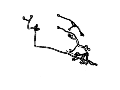 Acura 32755-STX-A10 Electronic Control Unit Sub-Wire Harness (Driver)