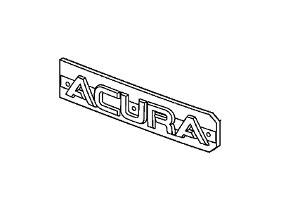 2008 Acura MDX Emblem - 08F20-STX-20005