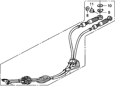 Acura 54310-TL1-G01 Change Wire