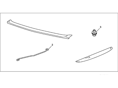 2010 Acura TSX Spoiler - 08F10-TL2-230