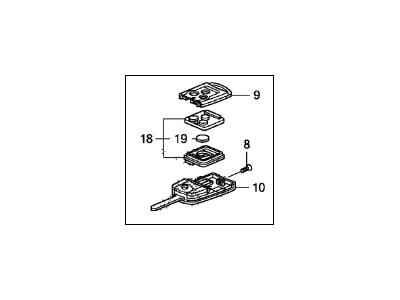 Acura 35113-TL0-A00 Remote Control Transmitter