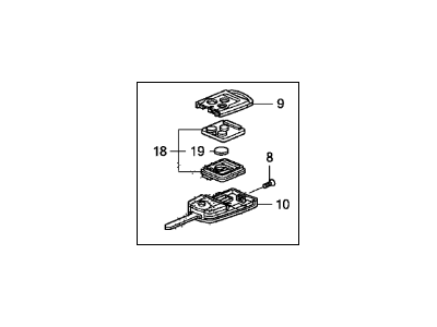 Acura 35113-TL0-A10 Remote Control Transmitter