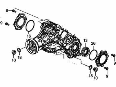 Acura RDX Transfer Case - 29000-5YK-040