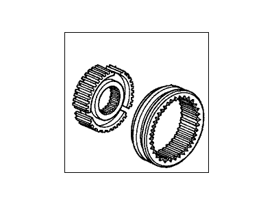 Acura 23619-PR8-F00 Sleeve Set, Hub (1-2)