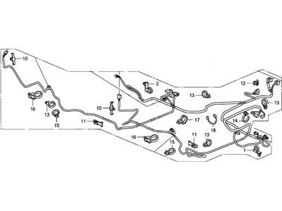 Acura 77962-STK-A01 Harness, SRS Center