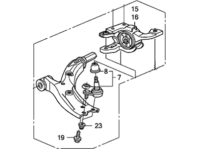 Acura RDX Control Arm - 51350-STK-A02