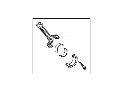 2008 Acura TL Connecting Rod - 13210-RJA-010