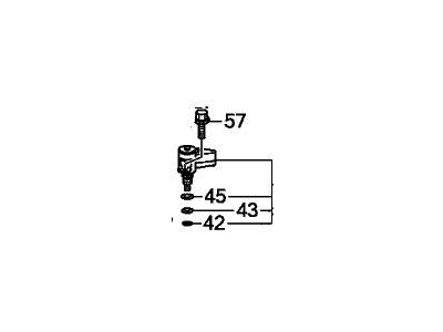 Acura RL Torque Converter Clutch Solenoid - 48360-RJC-003