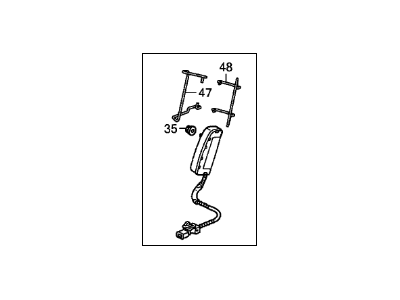 Acura 78055-SJA-A90 Driver Side Air Bag Module Assembly