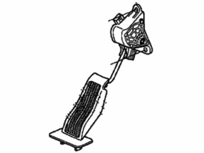 Acura Accelerator Pedal Position Sensor - 17800-SJA-A02