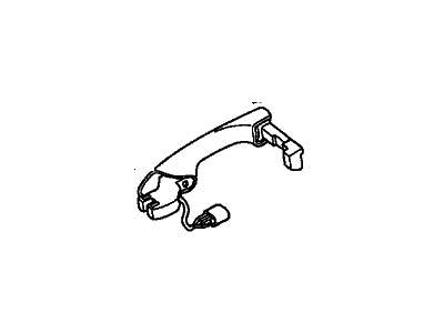 2005 Acura RL Door Handle - 72181-SJA-A02ZB