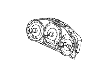 Acura 78120-SJA-A73 Combination Meter Assembly