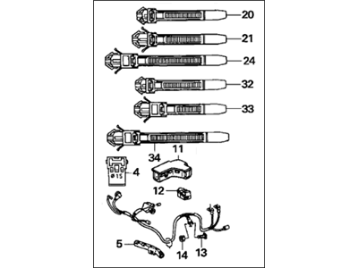 2006 Acura TSX Battery Cable - 32111-RBB-A51