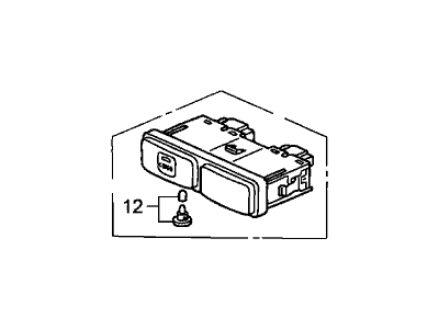 Acura 36775-SZ3-A01 Switch Assembly, Cruise & Lid