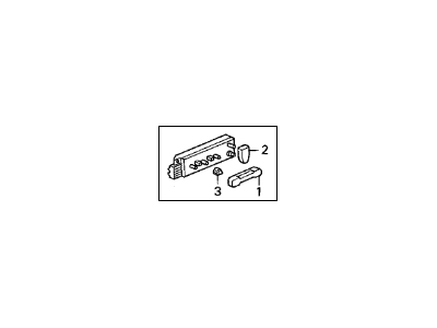 2001 Acura RL Seat Switch - 35955-SZ3-A01ZD