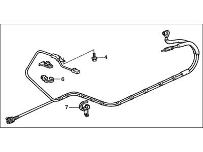 1996 Acura RL Antenna Cable - 39160-SZ3-A01