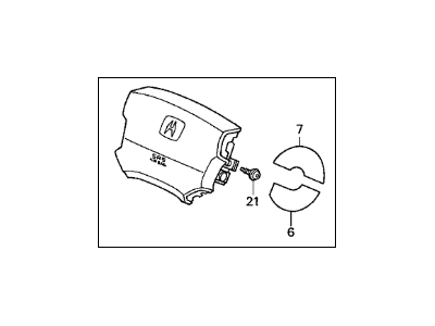 Acura RL Air Bag - 06770-SZ3-A91ZB