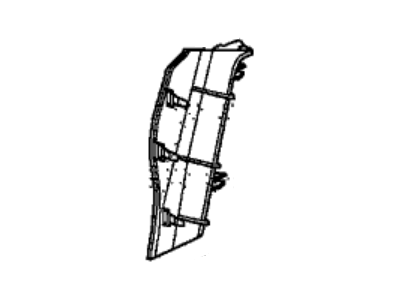 Acura 33554-TX4-A01 Driver Side Bezel