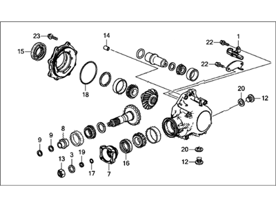 Acura 29000-R8B-000 Transfer Assembly