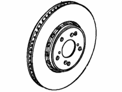 Acura 45251-TX4-A50 Front Brake Disk