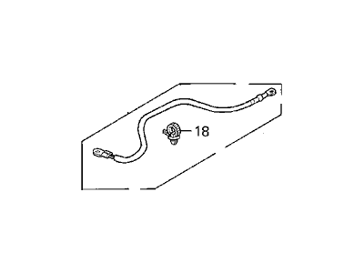 Acura 32230-ST7-A00 Wire, ABS Fuse Box